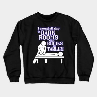 Creepy Job Title Crewneck Sweatshirt